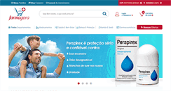 Desktop Screenshot of farmagora.com.br